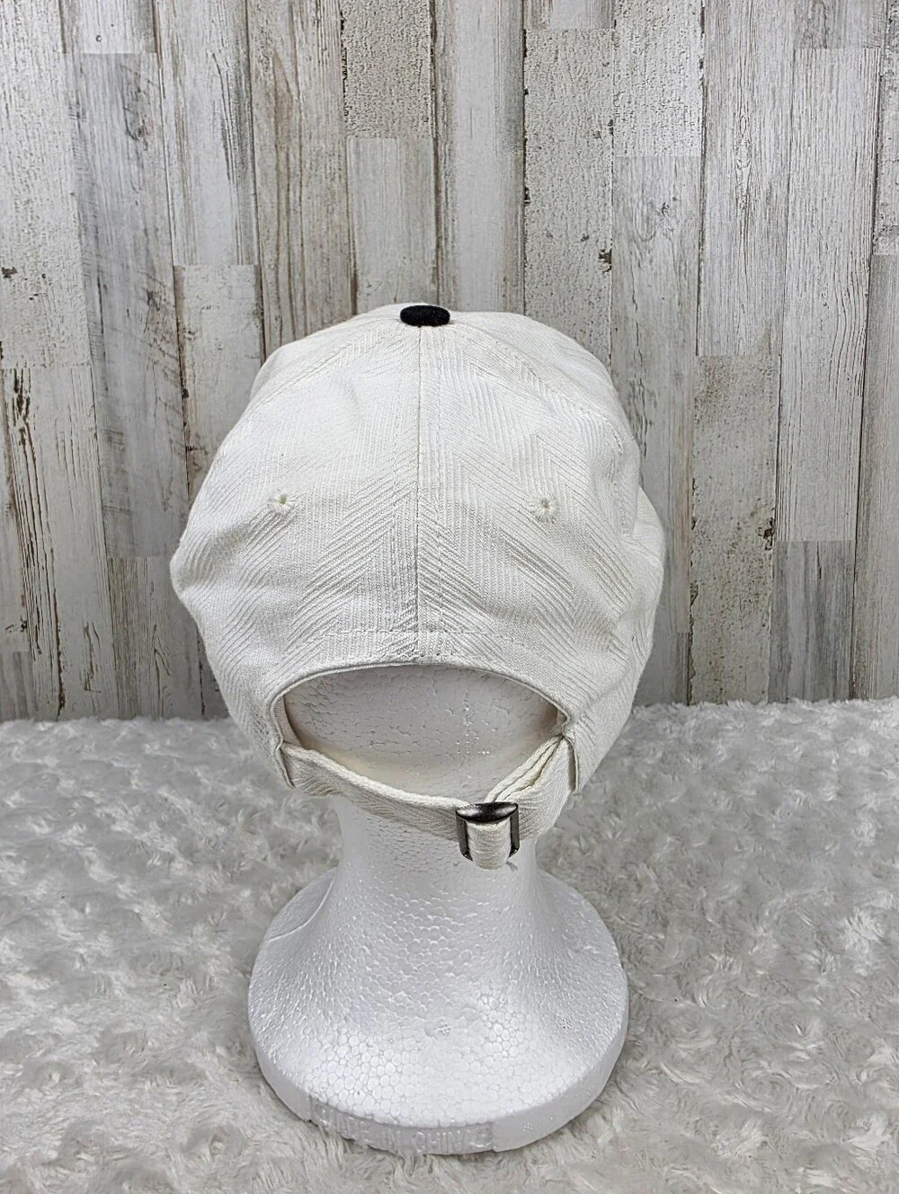 University Of Missouri Paw Logo Baseball Cap - White & Black OSFA